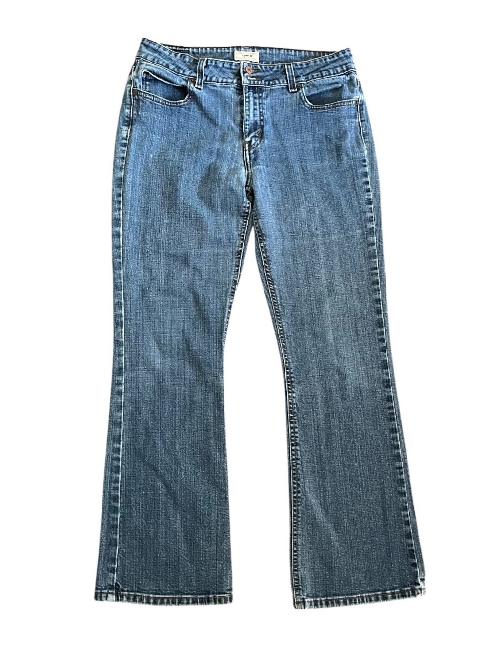 Y2K Levi’s 526 Slender Boot Cut Jeans Stretch Medium Wash 12
